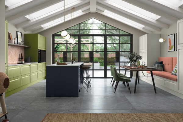 Dreams home and living spaces | Beautiful open plan kitchens | Open-plan living with The Gallery Fitted Kitchens