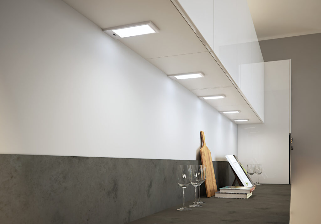 The Gallery - Under Cabinet Spot Lighting - K-PAD_Ambient_RGB