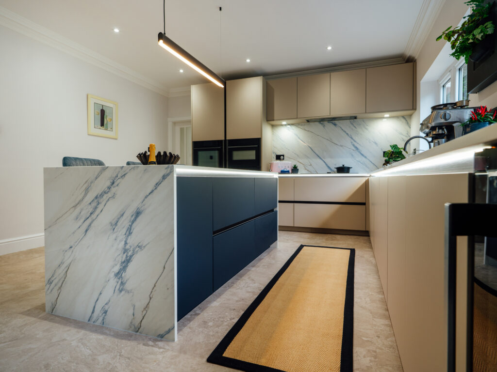 German style Rotpunkt kitchen design in Kingswinford